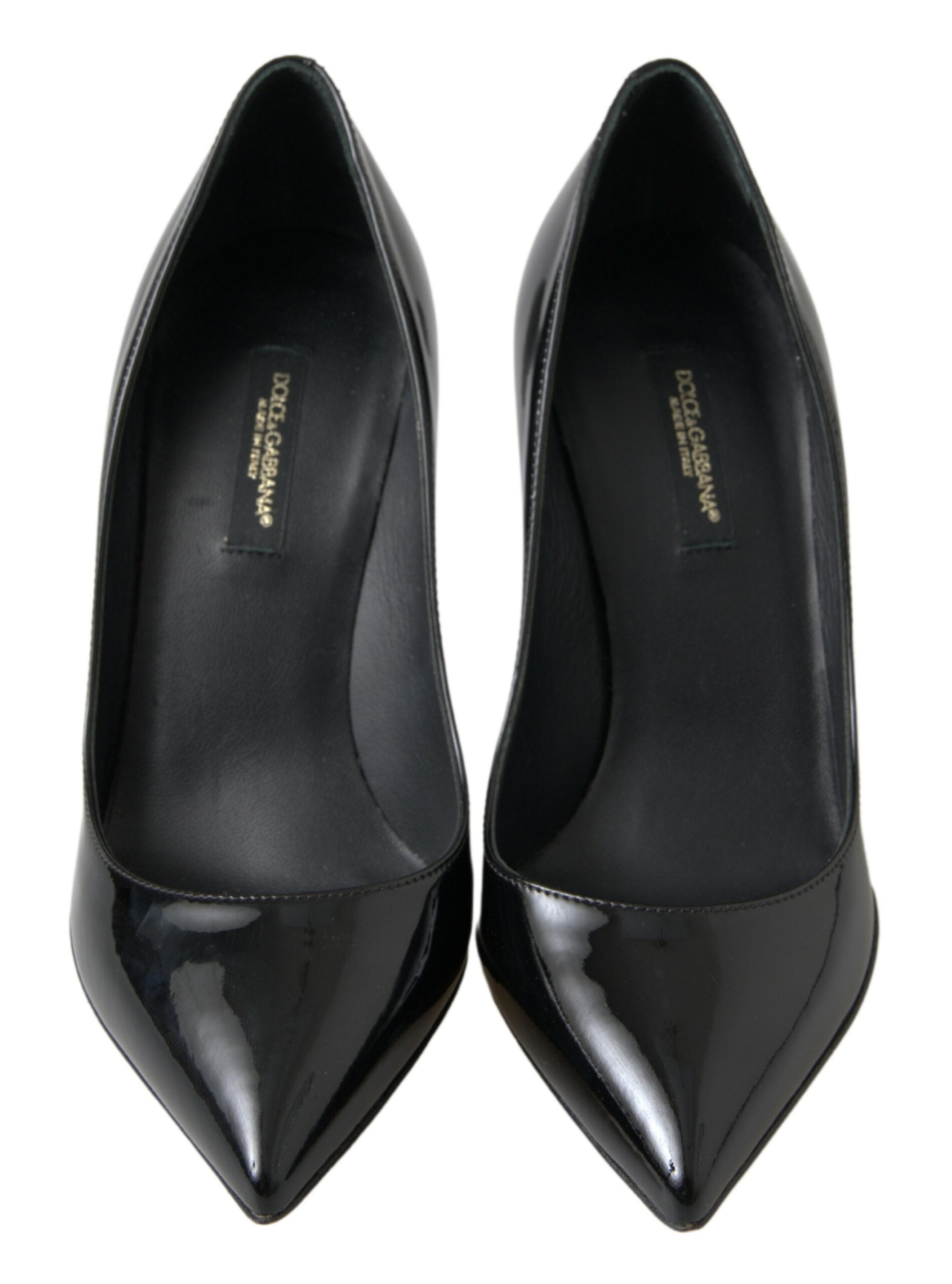 Black Patent Leather High Heels Pumps Shoes Shoes Dolce & Gabbana