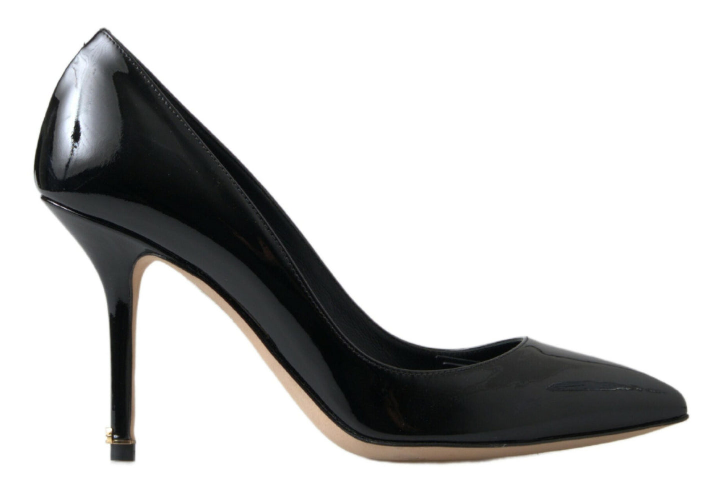 Black Patent Leather High Heels Pumps Shoes Shoes Dolce & Gabbana