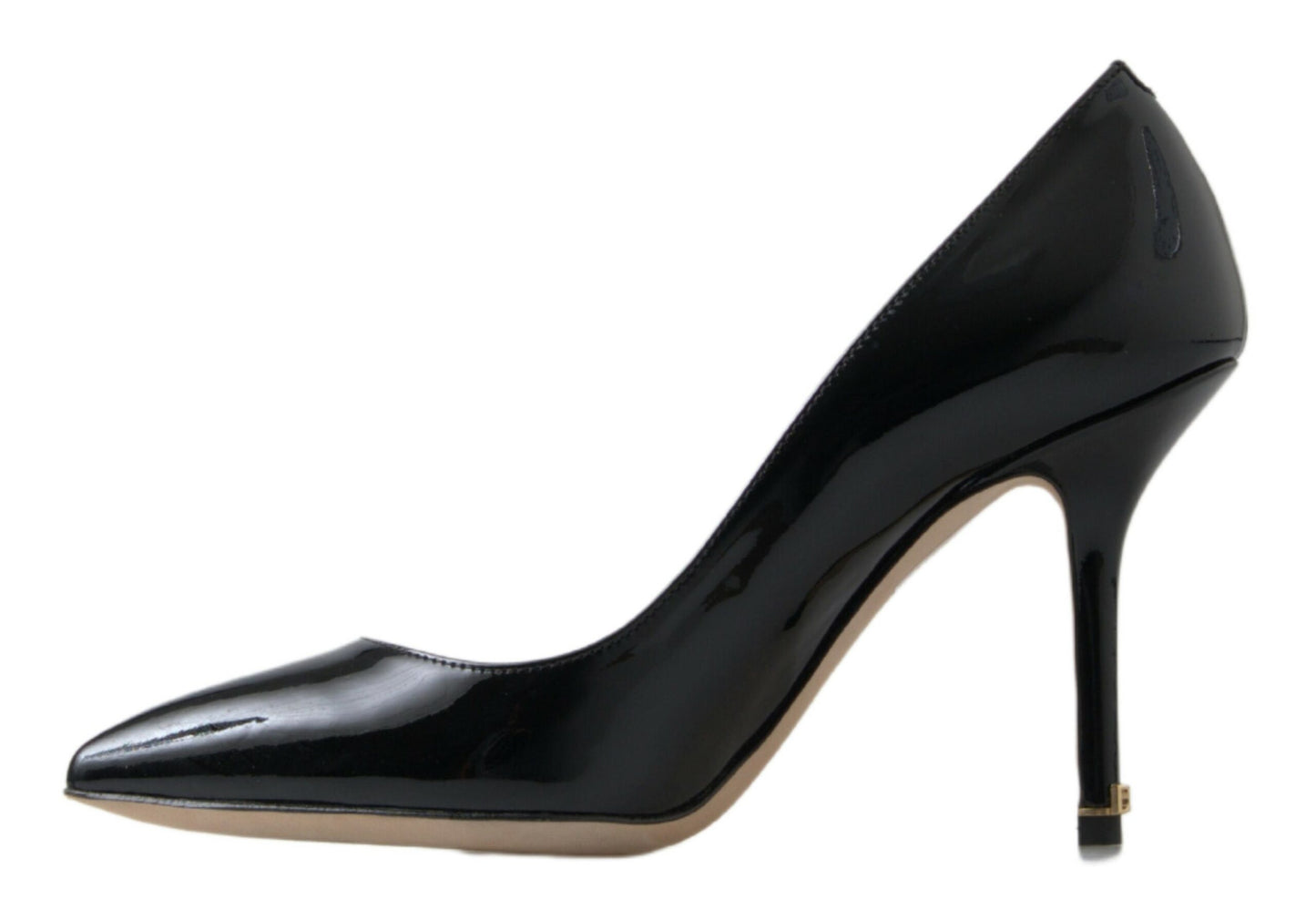 Black Patent Leather High Heels Pumps Shoes Shoes Dolce & Gabbana