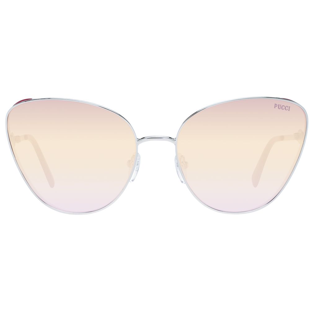 Silver Metal Sunglasses Sunglasses Emilio Pucci