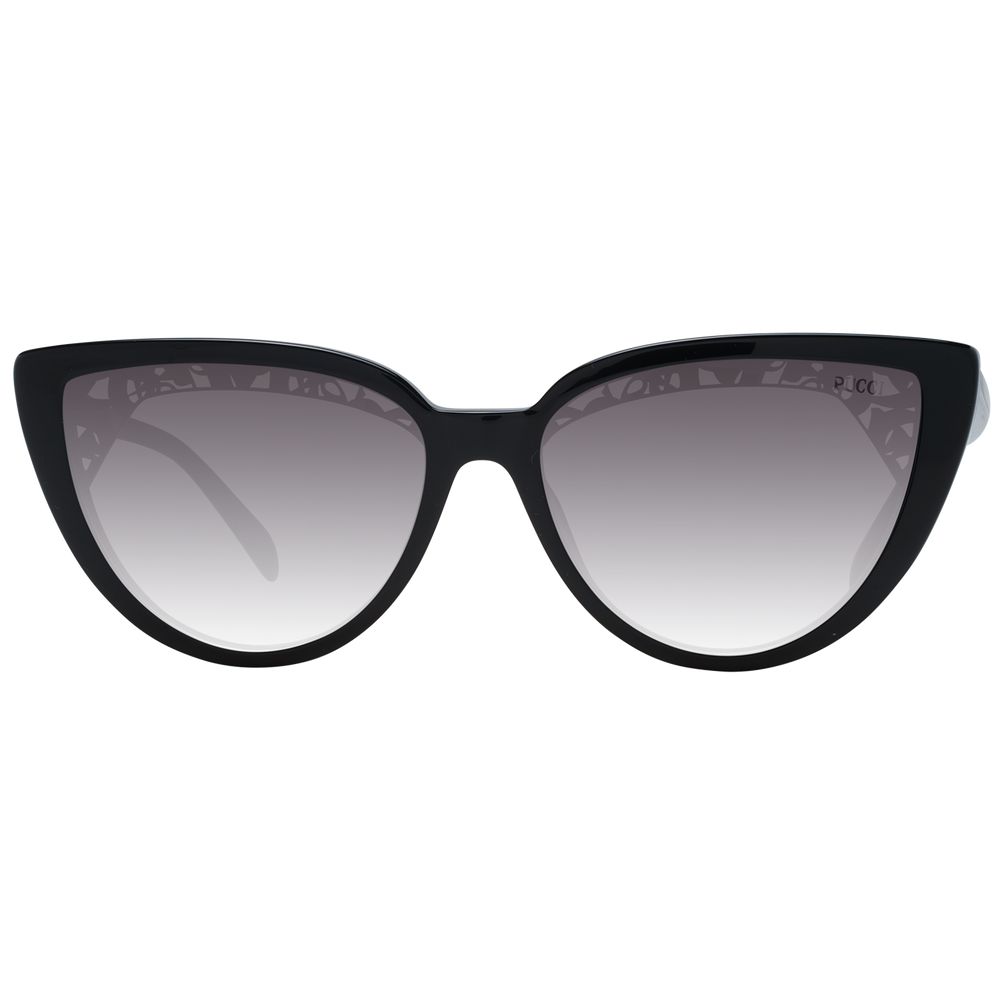 Black Plastic Sunglasses Sunglasses Emilio Pucci
