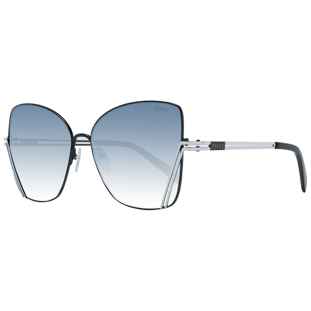 Black Metal Sunglasses Sunglasses Emilio Pucci