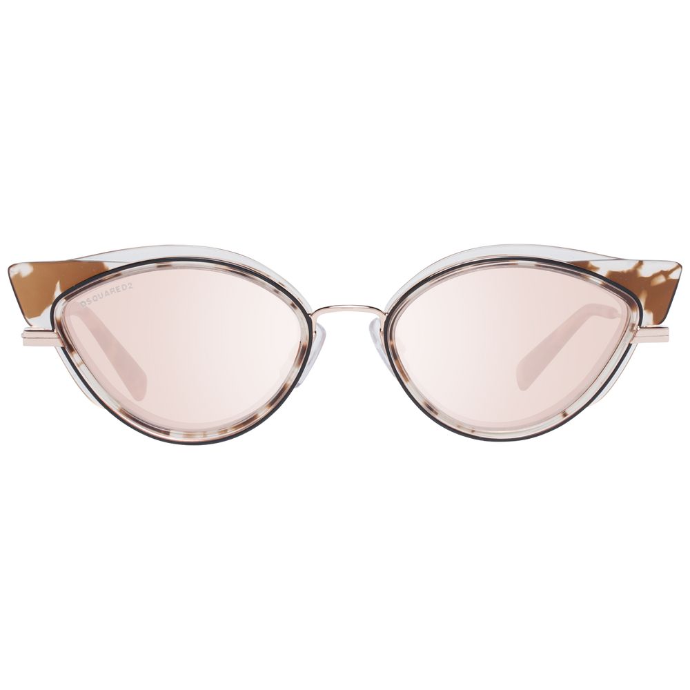 Brown Metal & Plastic Sunglasses Sunglasses Dsquared²