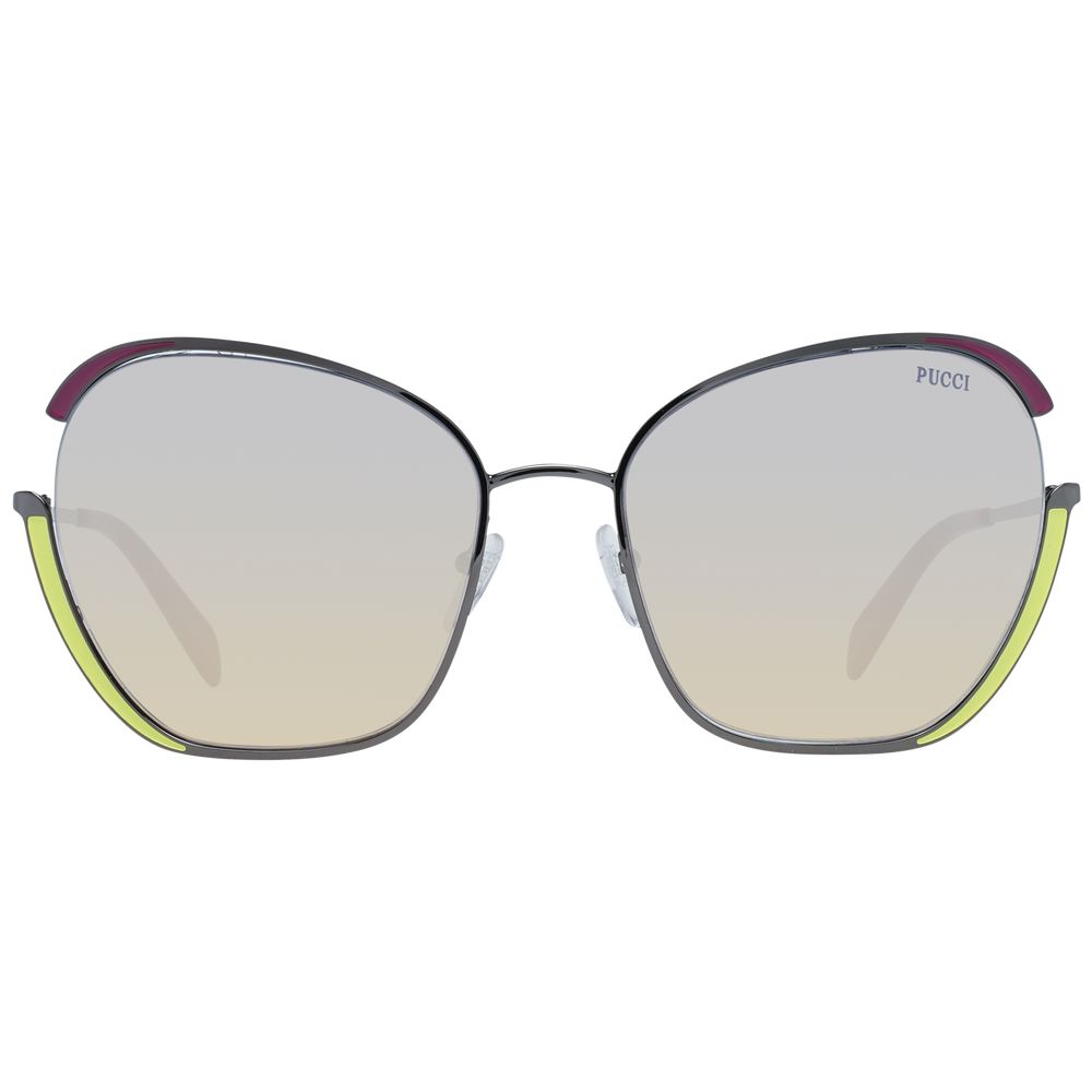 Gray Metal Sunglasses Sunglasses Emilio Pucci