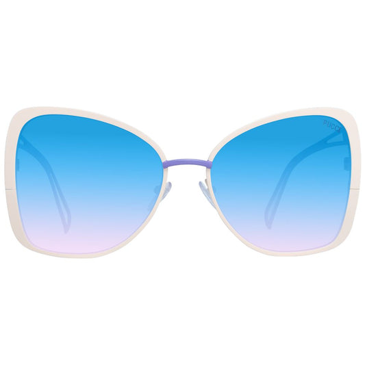 Cream Metal Sunglasses Sunglasses Emilio Pucci