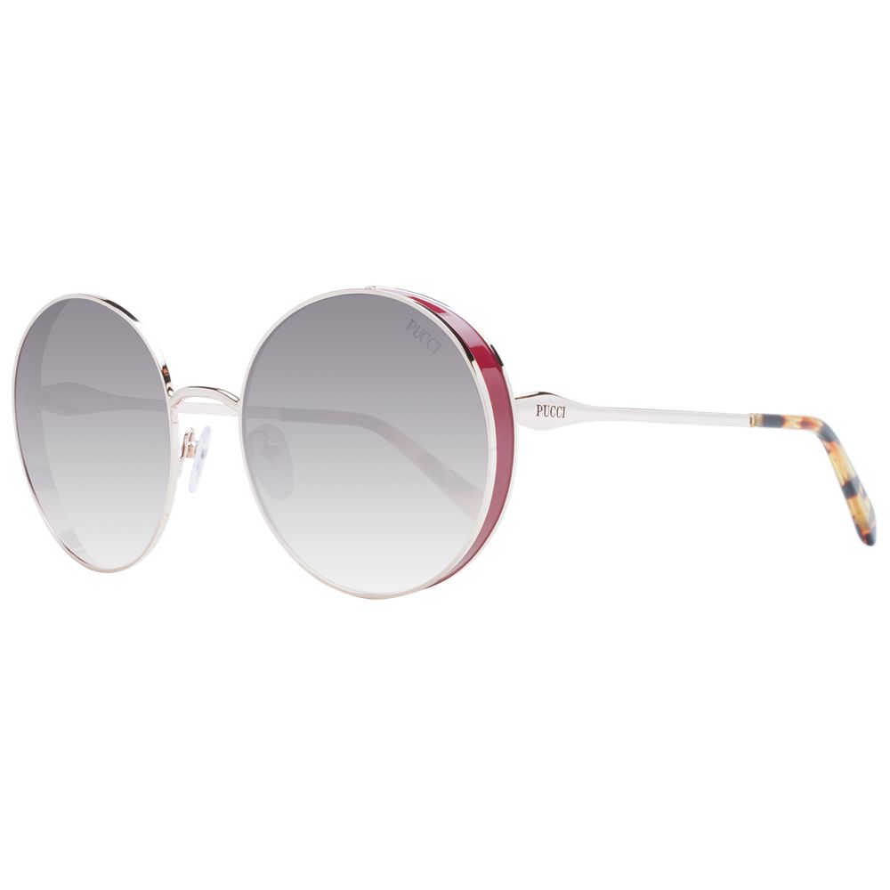 Rose Gold Metal Sunglasses Sunglasses Emilio Pucci