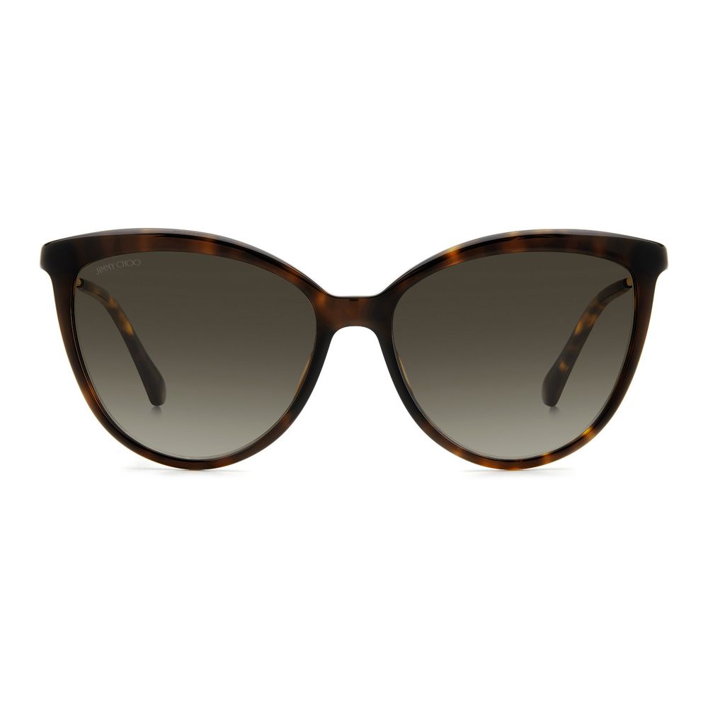 Brown Metal Sunglasses Sunglasses Jimmy Choo