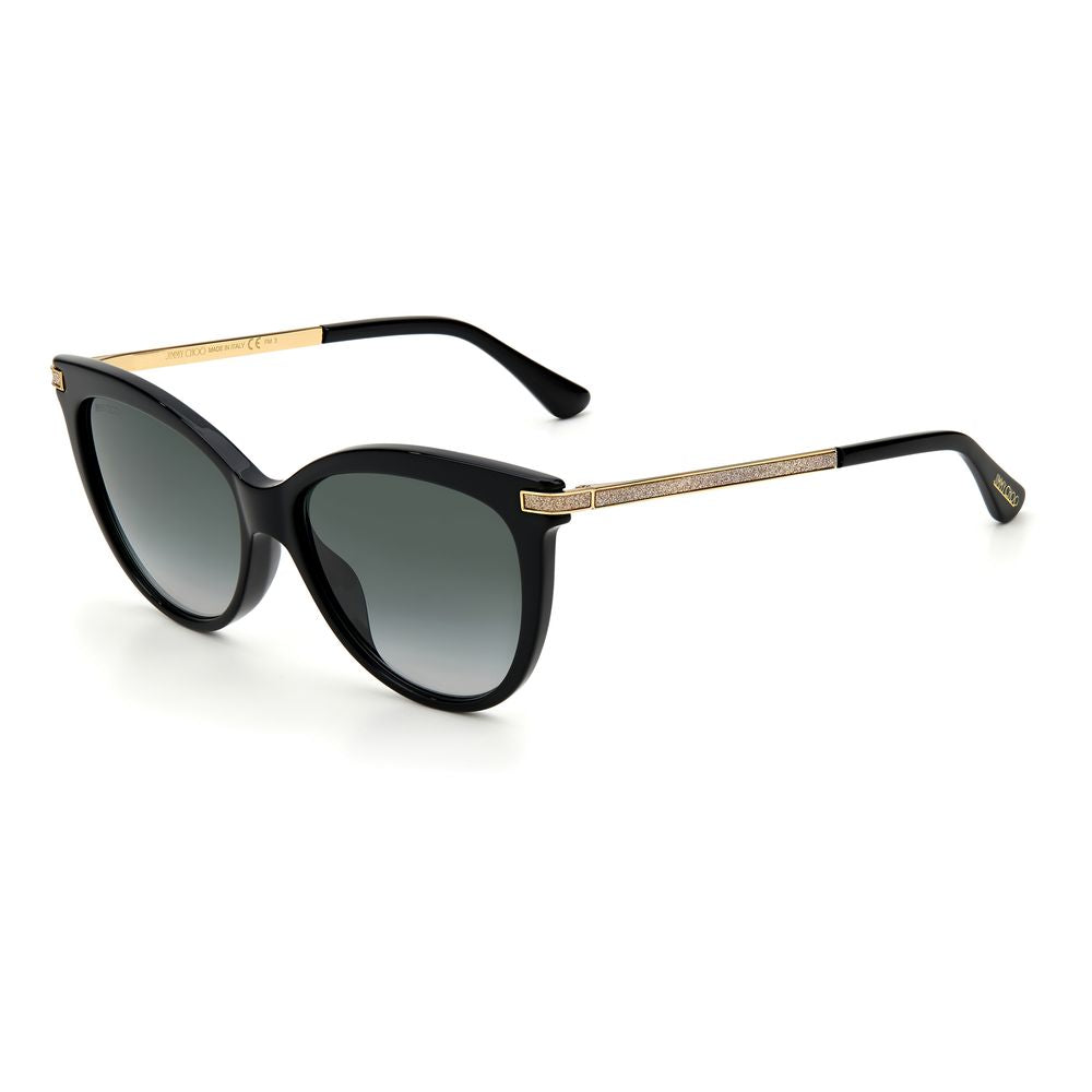 Black Acetate Sunglasses Sunglasses Jimmy Choo