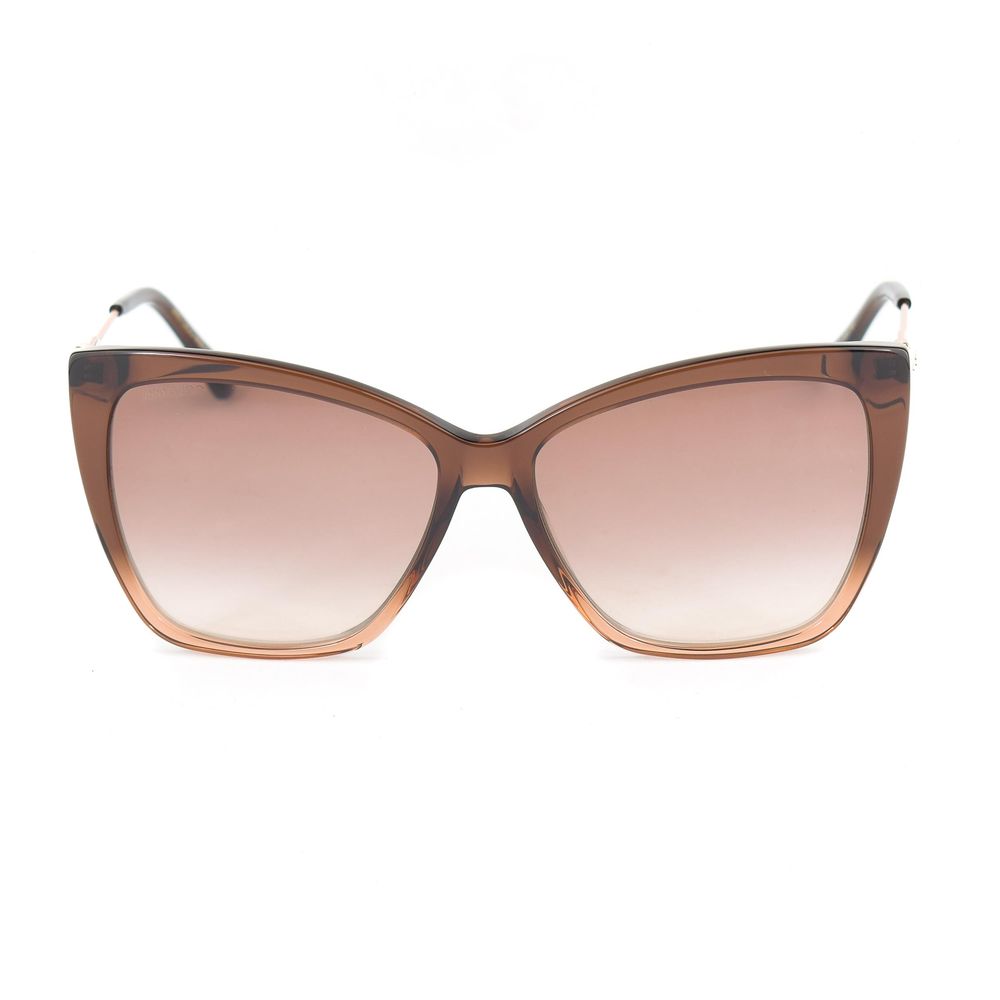 Brown Metal Sunglasses Sunglasses Jimmy Choo
