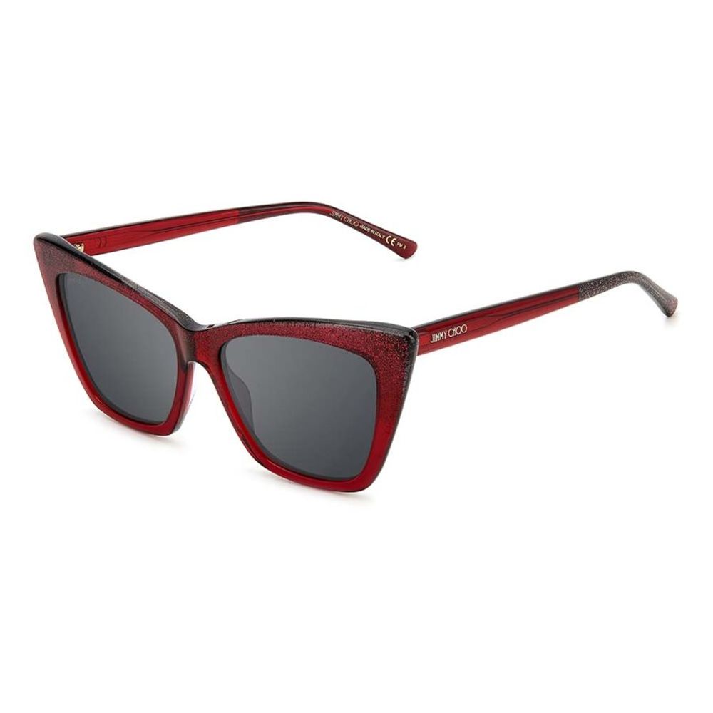 Red Acetate Sunglasses Sunglasses Jimmy Choo