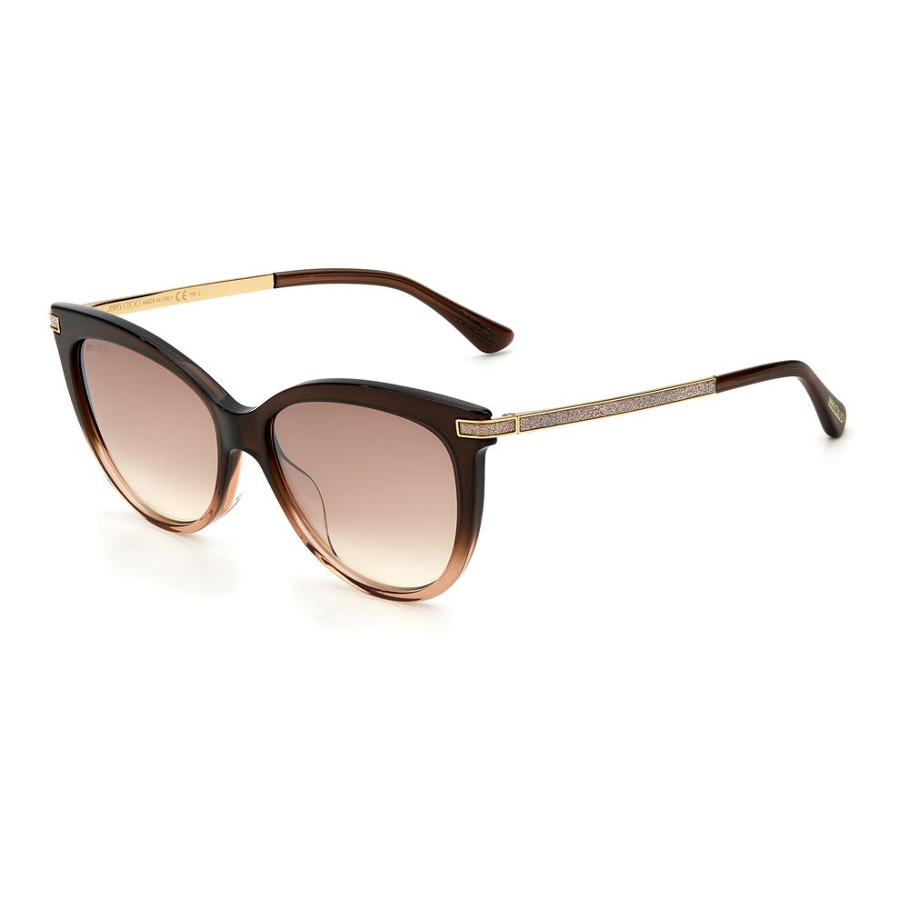 Brown Acetate Sunglasses Sunglasses Jimmy Choo