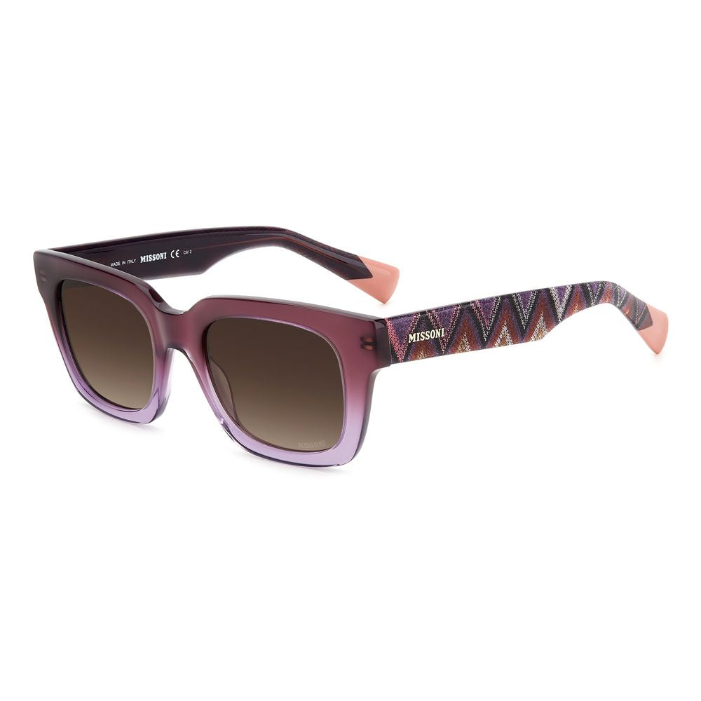 Purple Acetate Sunglasses Sunglasses Missoni