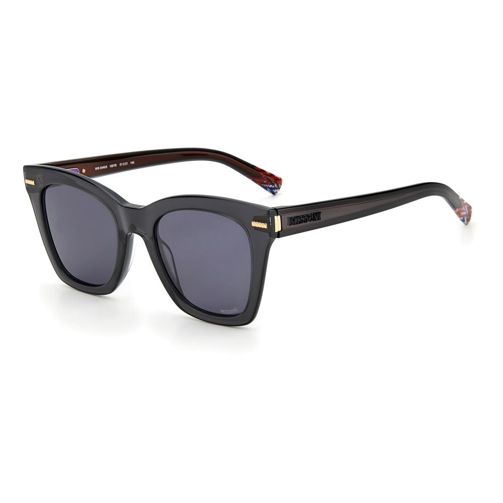 Gray Acetate Sunglasses Sunglasses Missoni