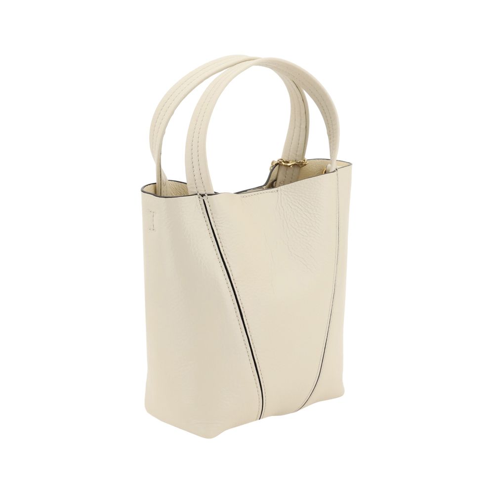Beige Calf Leather Bos Taurus Shoulder Bag Bags Chloé