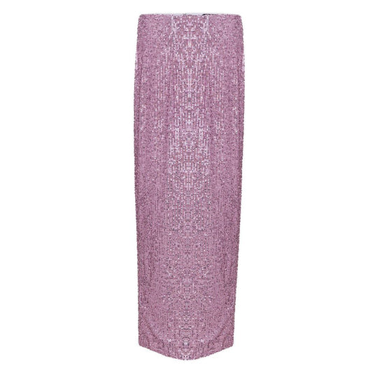 Pink Polyester Long Skirt Skirts Tom Ford