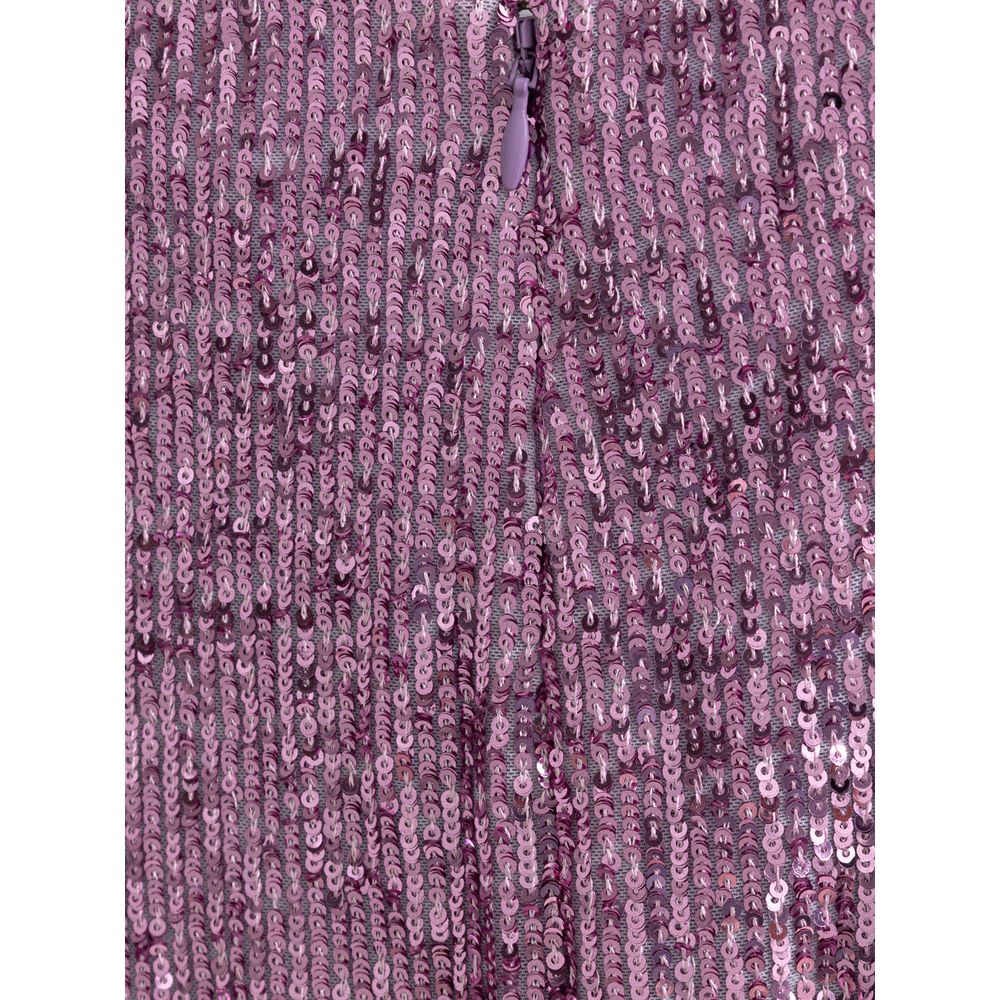 Pink Polyester Long Skirt Skirts Tom Ford