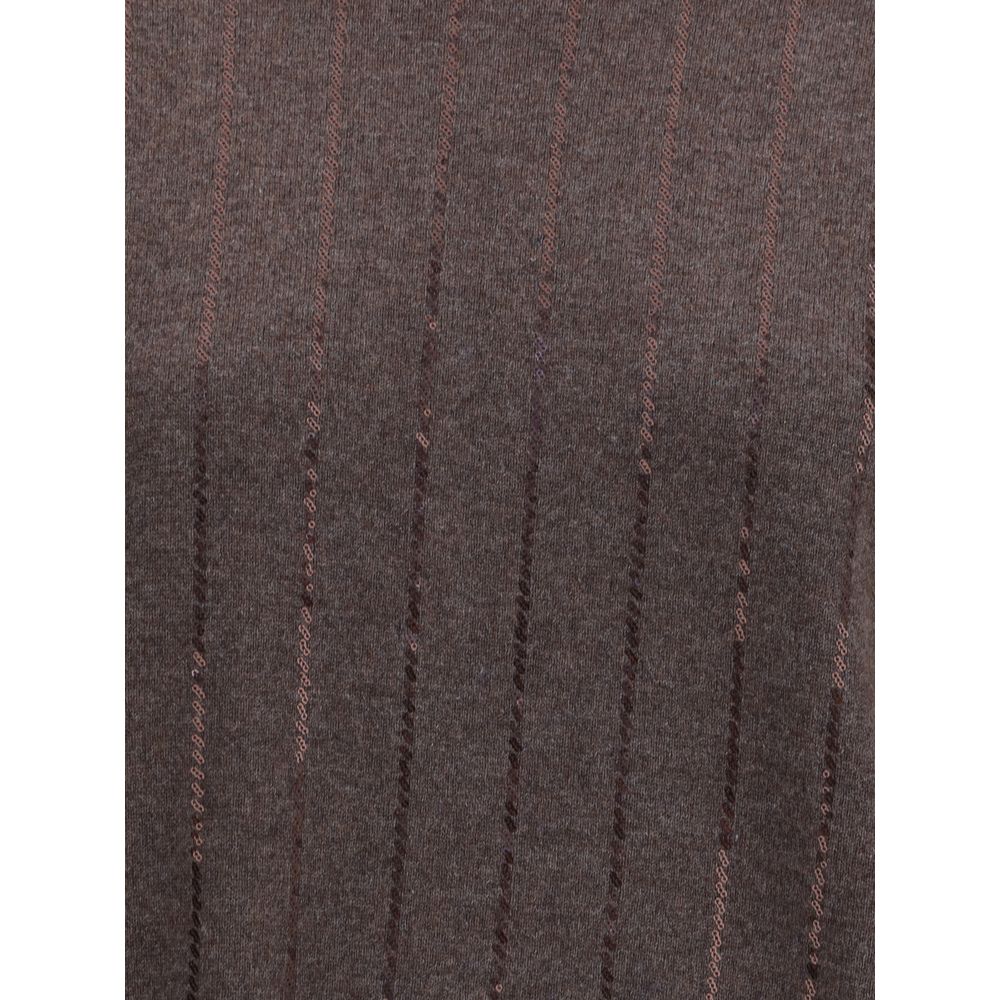 Brown Cashmere Cashmere Sweater Knitwear Brunello Cucinelli