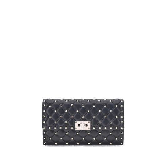 Black Lamb Ovis Aries Aries Shoulder Bag Bags Valentino Garavani