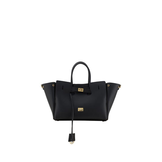 Black Calf Leather Bos Taurus Shoulder Bag Bags Balenciaga