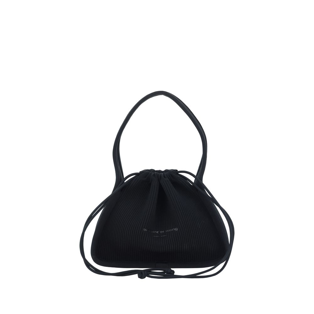 Black Polyester Shoulder Bag Bags Alexander Wang