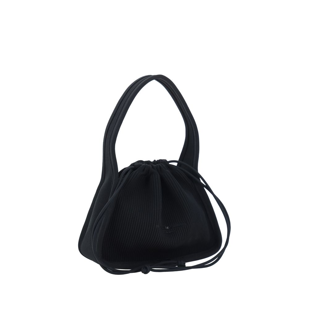 Black Polyester Shoulder Bag Bags Alexander Wang