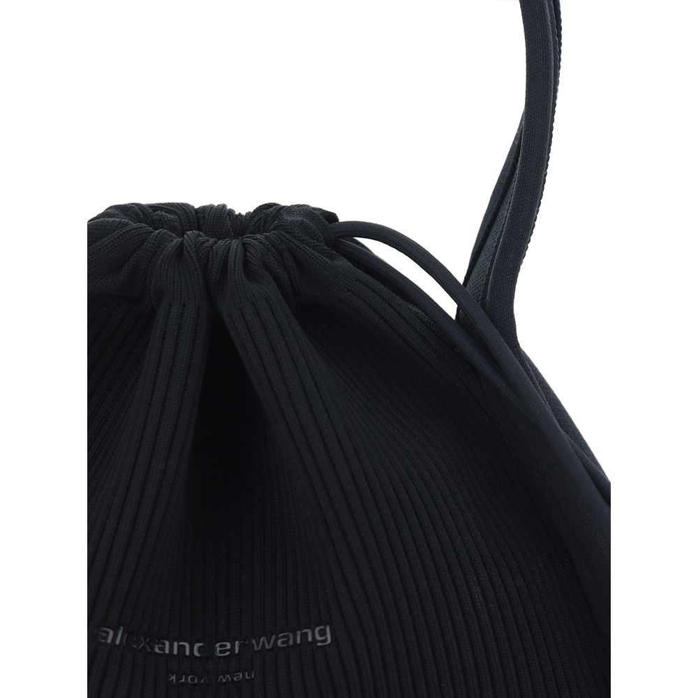 Black Polyester Shoulder Bag Bags Alexander Wang