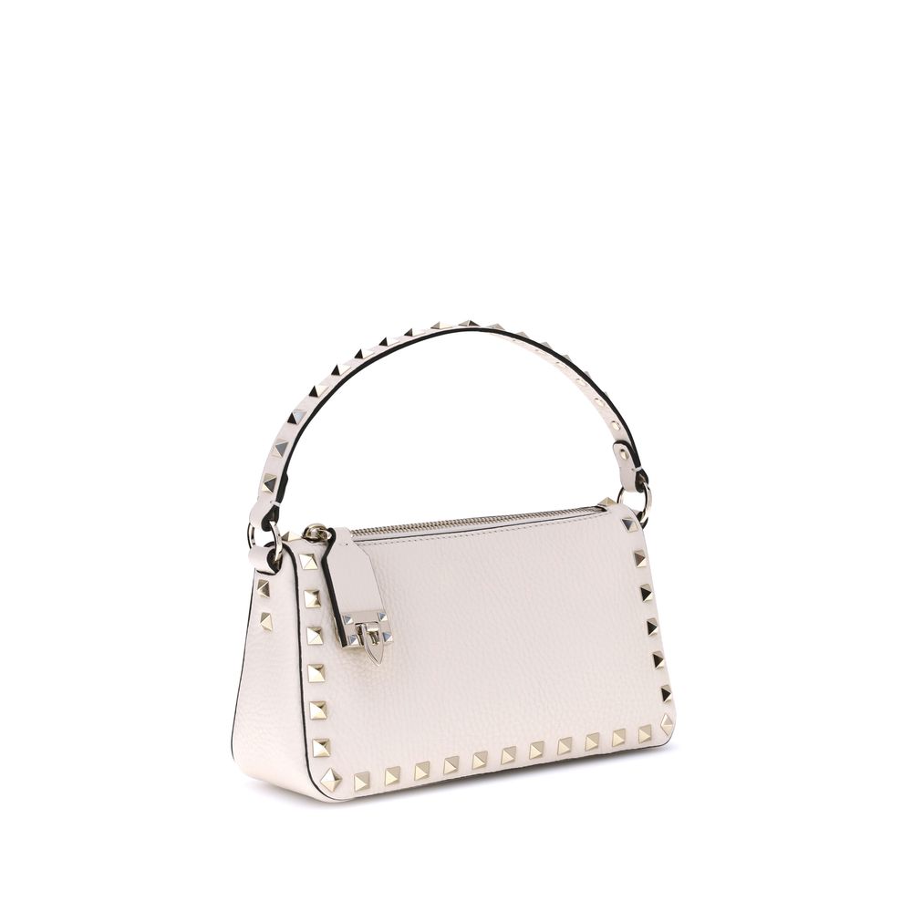 White Calf Leather Bos Taurus Shoulder Bag Bags Valentino Garavani