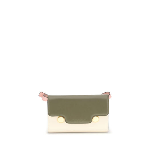 Multicolor Calf Leather Bos Taurus Shoulder Bag Bags Marni