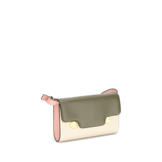 Multicolor Calf Leather Bos Taurus Shoulder Bag Bags Marni