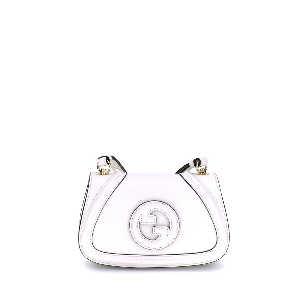 White Calf Leather Bos Taurus Handbag Bags Gucci