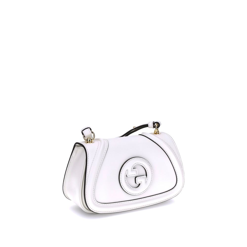 White Calf Leather Bos Taurus Handbag Bags Gucci