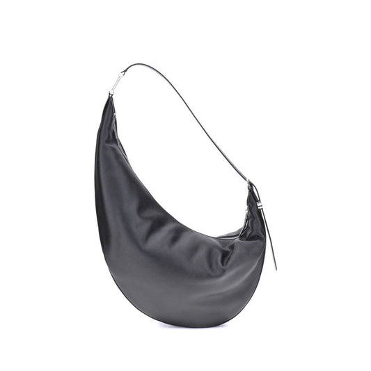 Black Calf Leather Bos Taurus Shoulder Bag Bags Marni