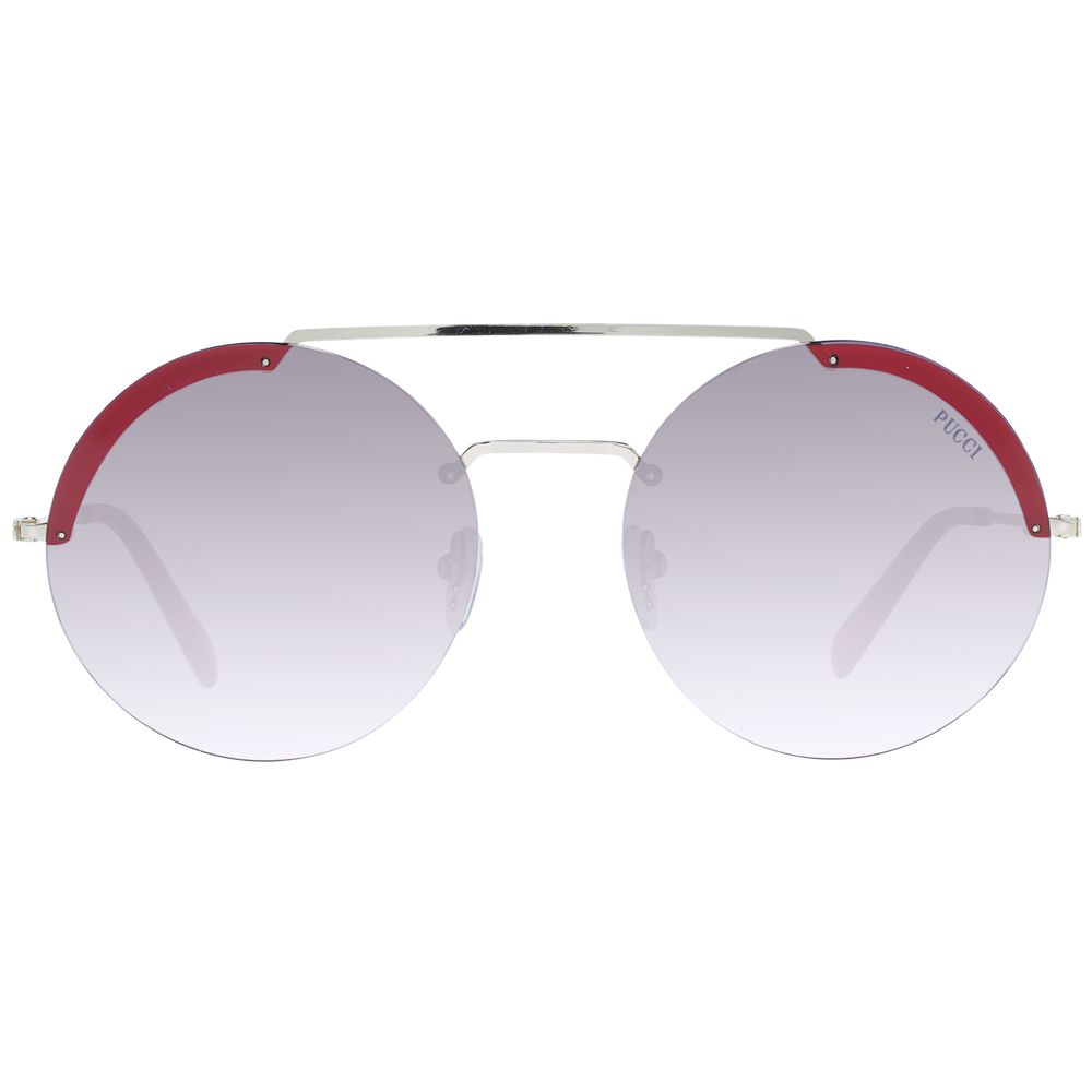 Gold Metal Sunglasses Sunglasses Emilio Pucci