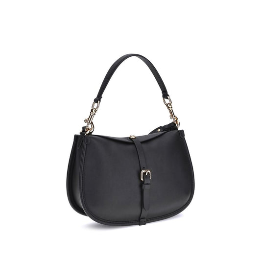 Black Calf Leather Bos Taurus Shoulder Bag Bags Etro