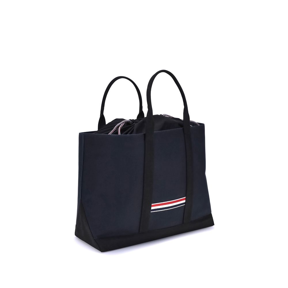 Blue Calf Leather Bos Taurus Handbag Bags Thom Browne