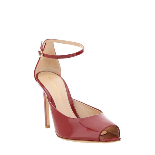 Nuit 95 Glossed-Leather Pumps Shoes Gianvito Rossi