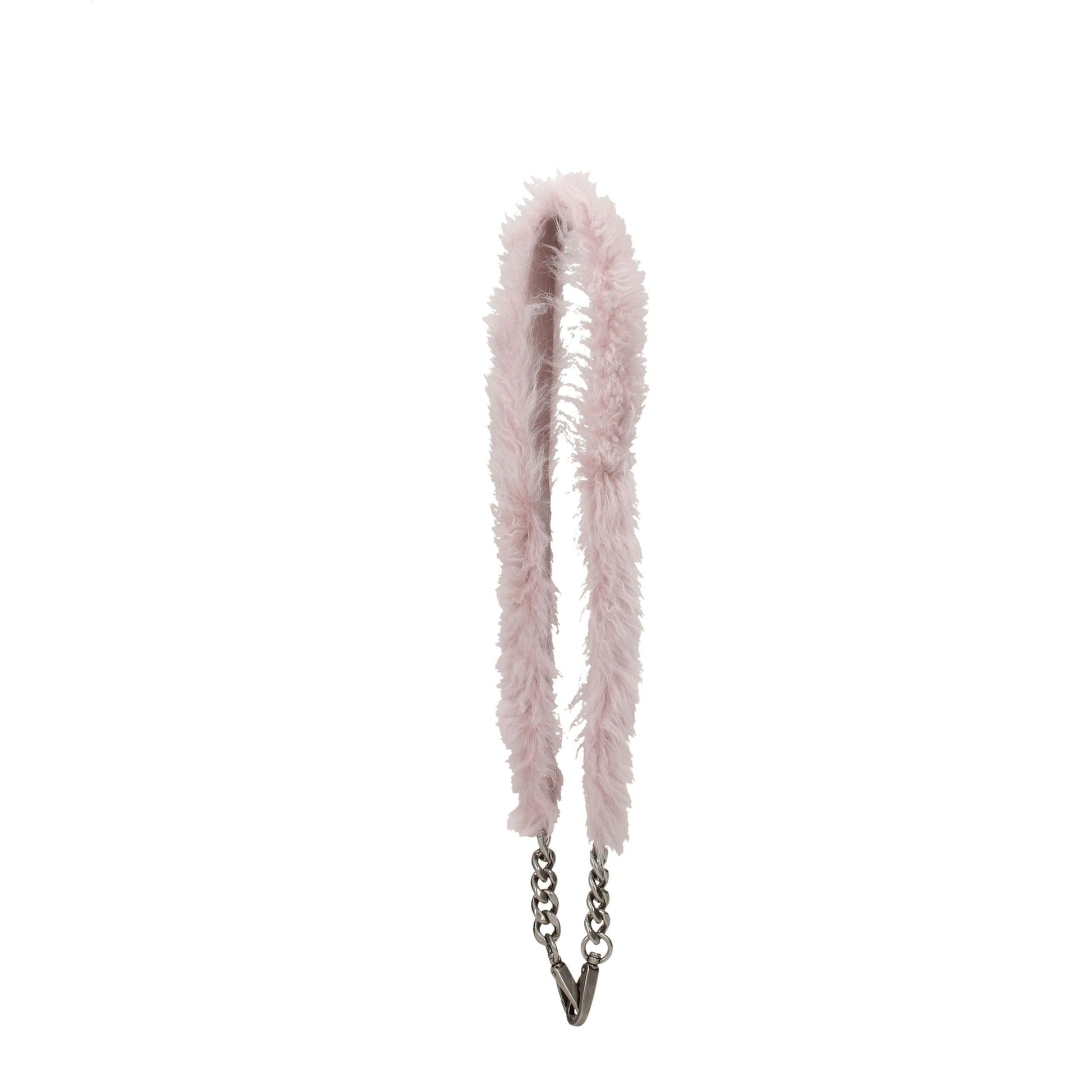 Pink Fur Shoulder Bag Bags Miu Miu