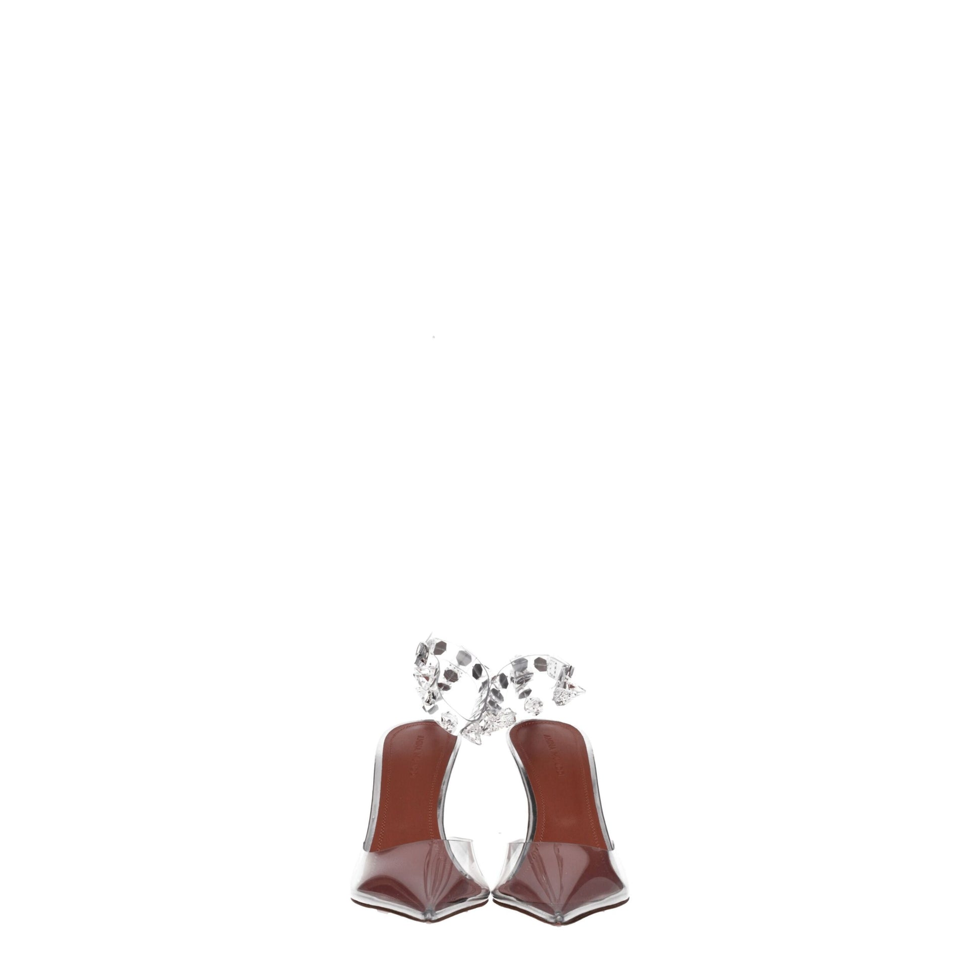 Transparent Pvc High Heel Pumps Shoes Amina Muaddi