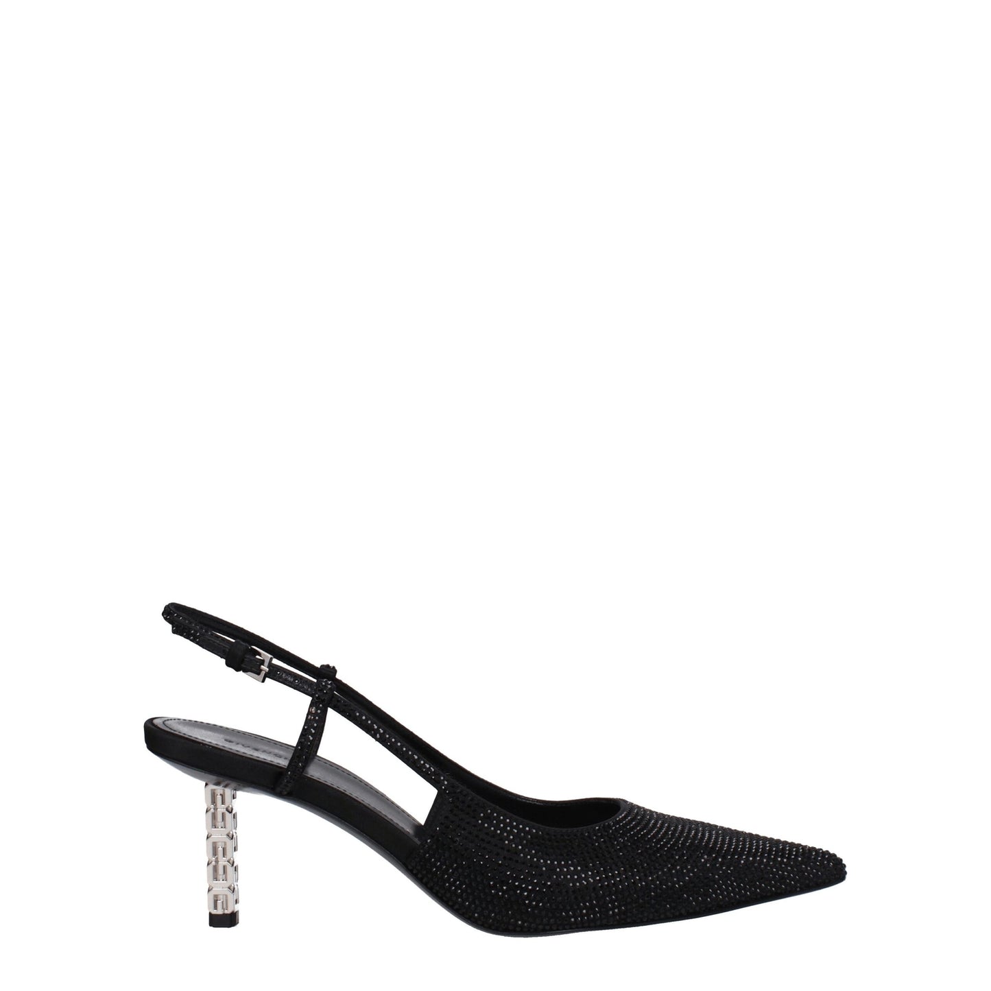 Black Fabric High Heel Pumps Shoes Givenchy
