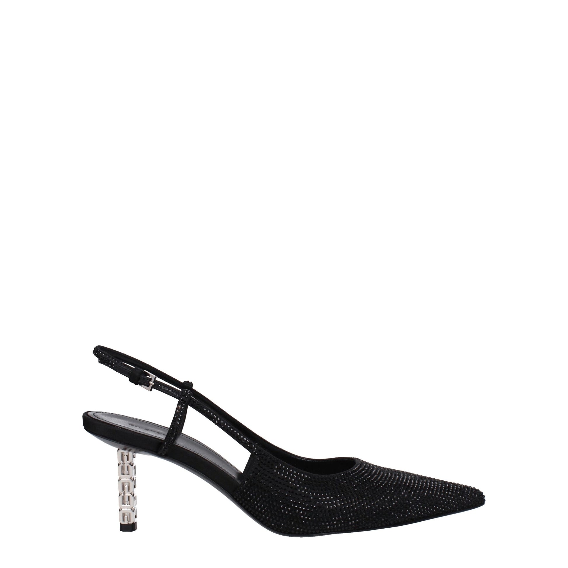Black Fabric High Heel Pumps Shoes Givenchy