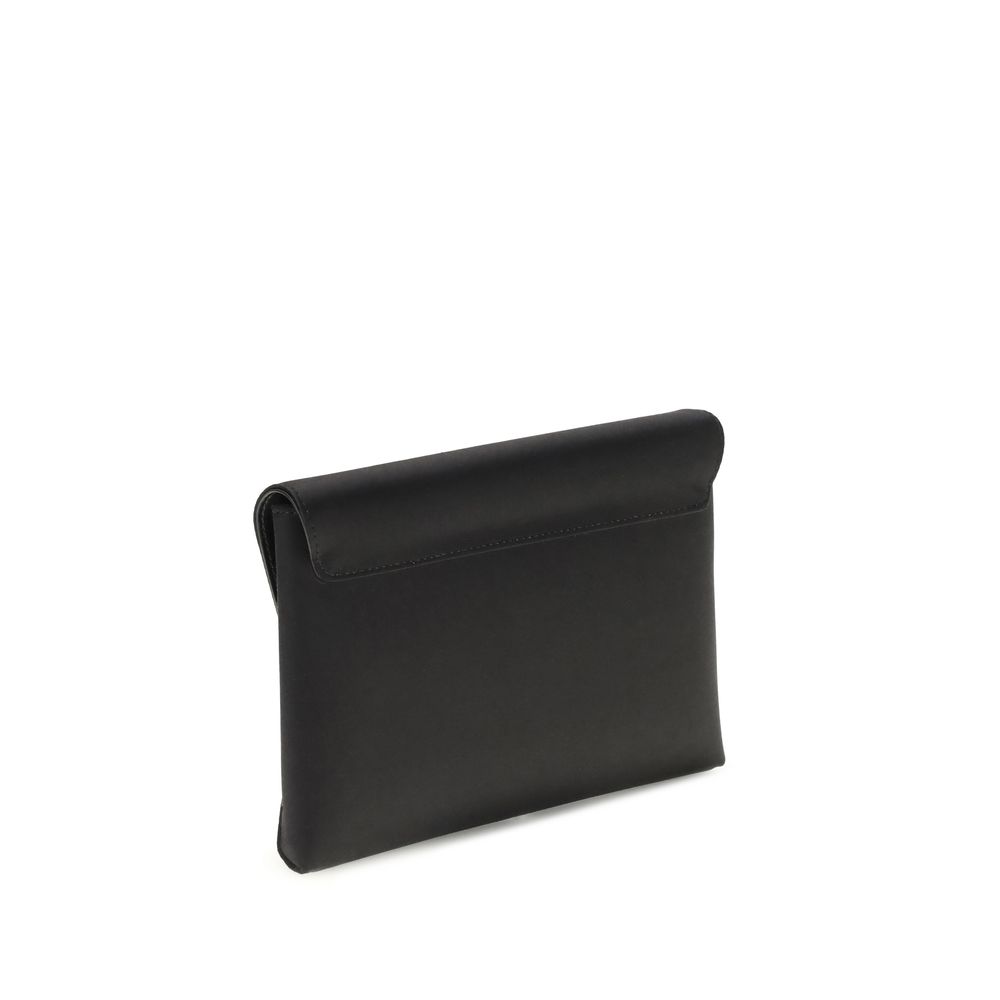 Black Calf Leather Bos Taurus Shoulder Bag Bags Versace