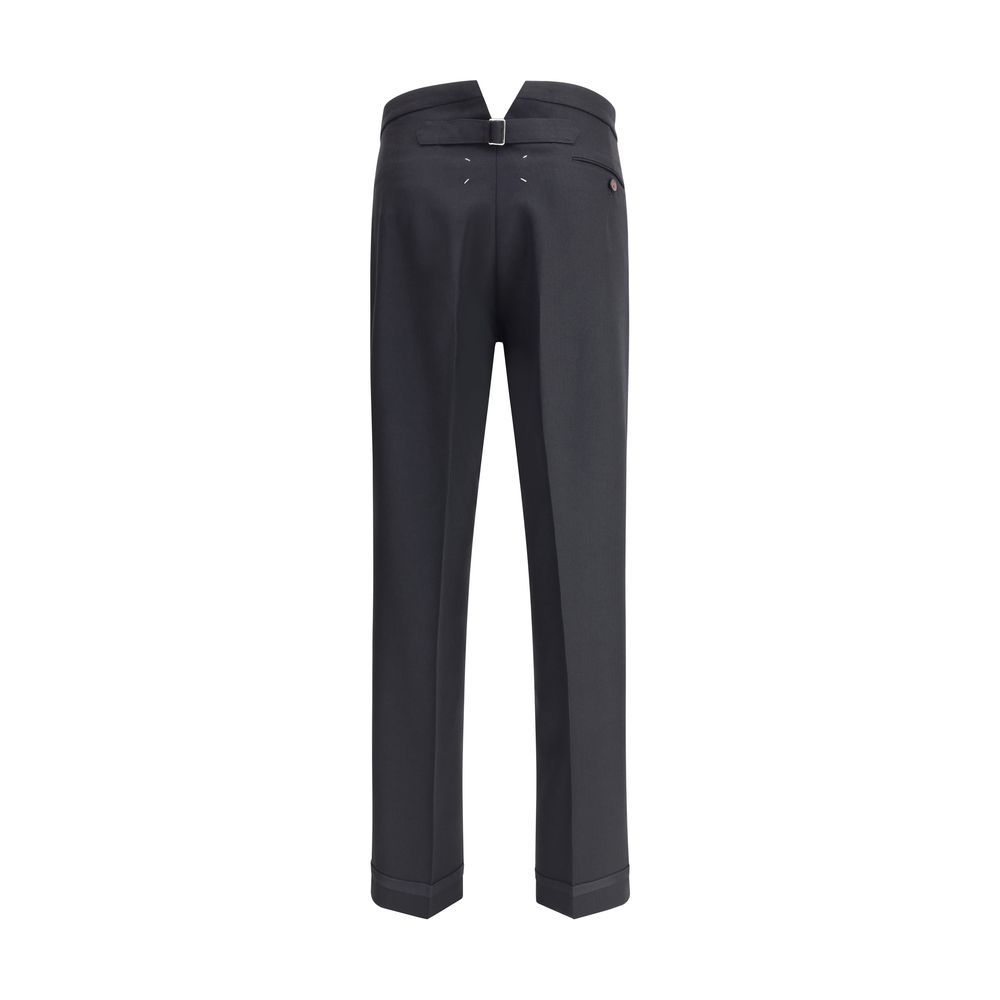Black Wool Dress Pants Margiela