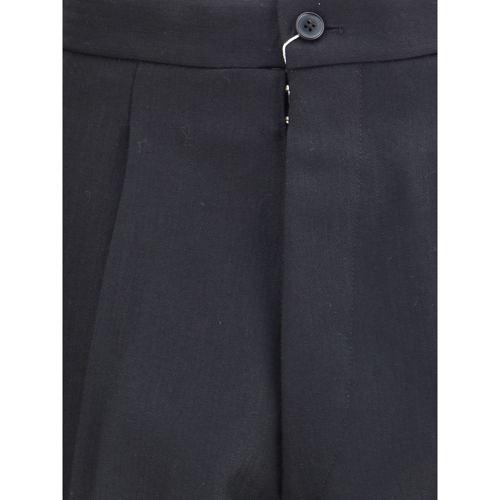 Black Wool Dress Pants Margiela