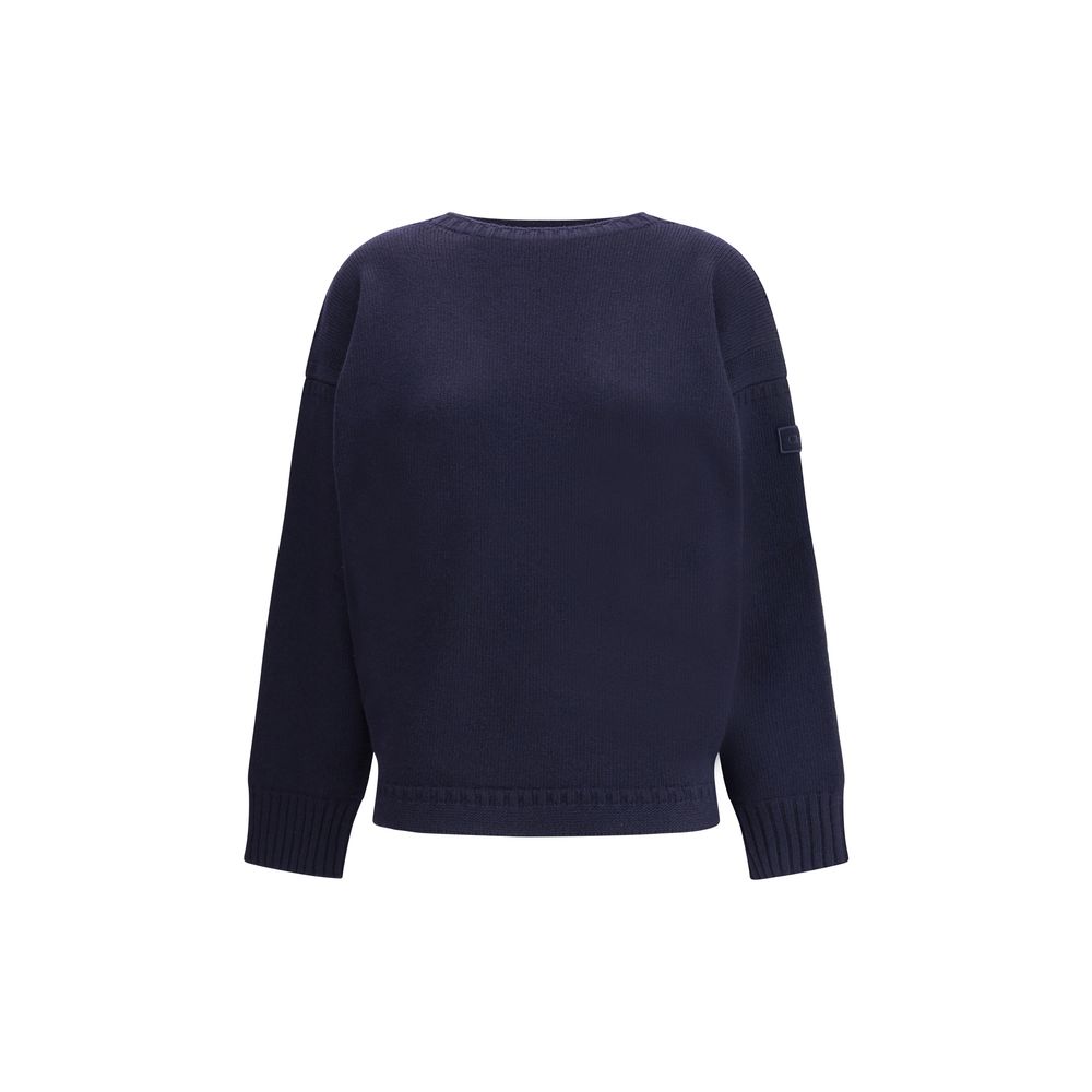 Blue Wool Sweatshirt Knitwear Chloé