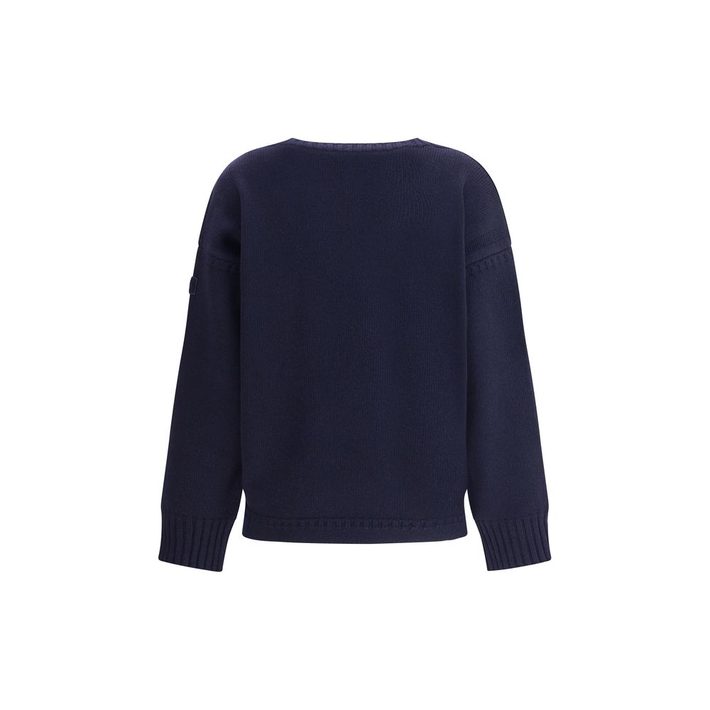 Blue Wool Sweatshirt Knitwear Chloé