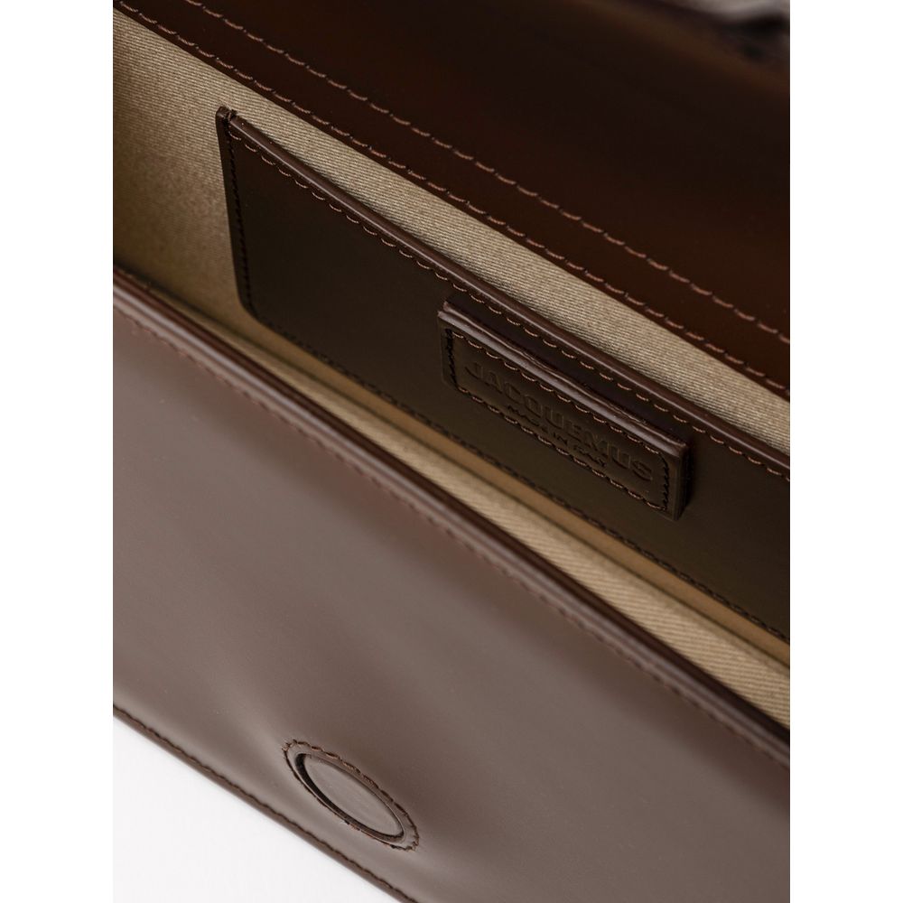 Brown Leather Handbag Bags Jacquemus