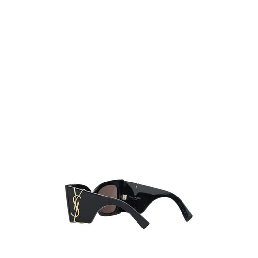 Black Acetate Sunglasses Sunglasses Saint Laurent