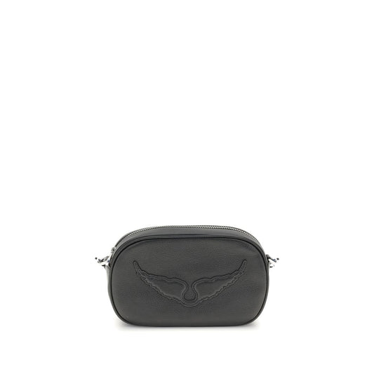 Black Calf Leather Bos Taurus Shoulder Bag Bags Zadig & Voltaire