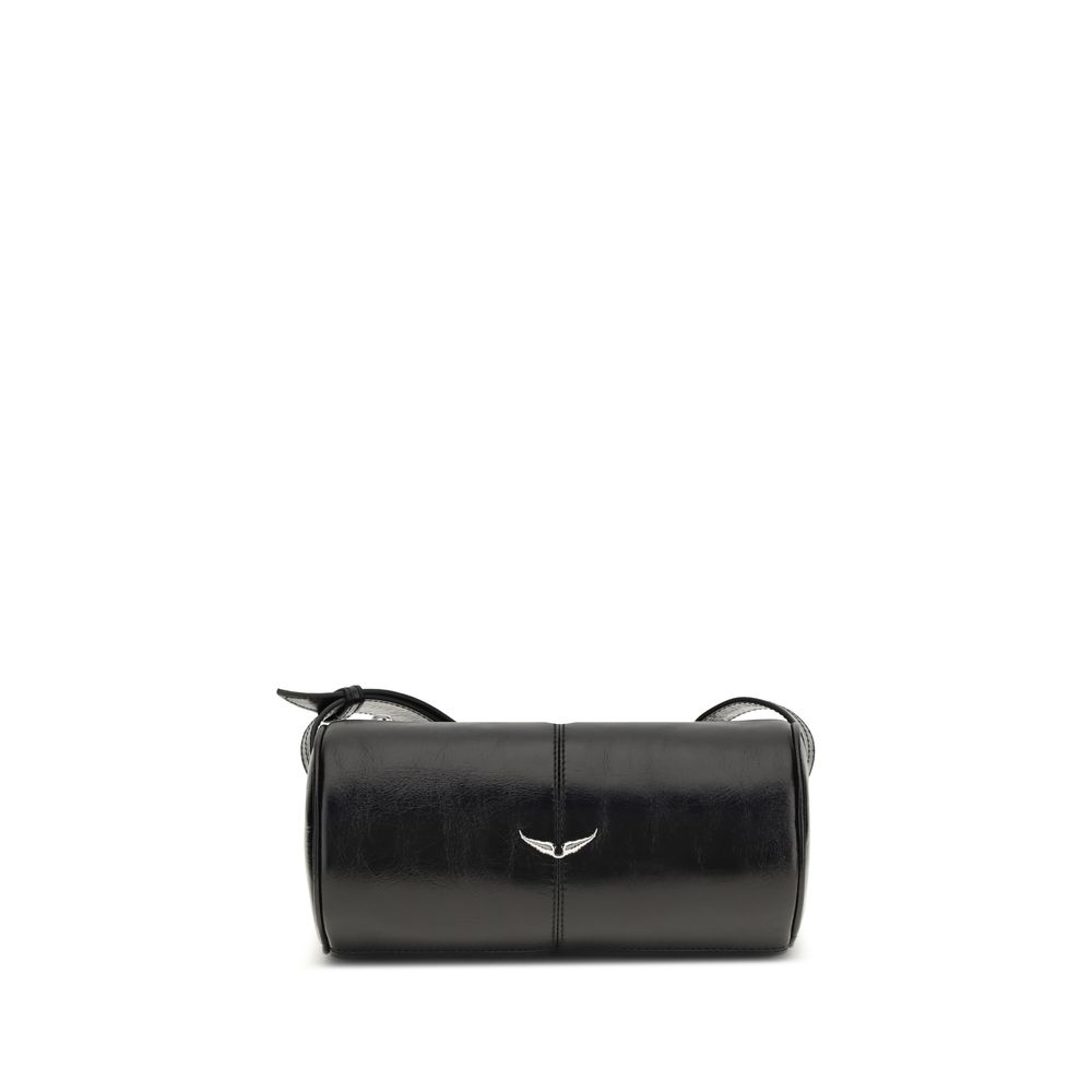 Black Leather Shoulder Bag Bags Zadig & Voltaire