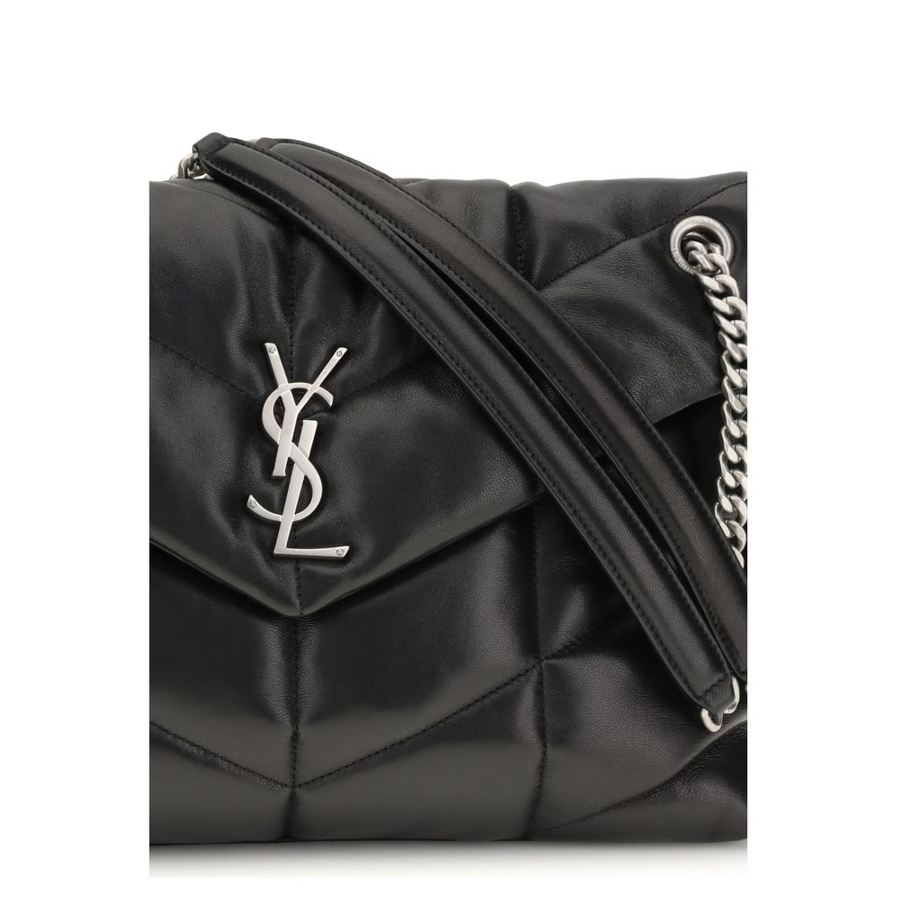 Black Lamb Ovis Aries Aries Shoulder Bag Bags Saint Laurent